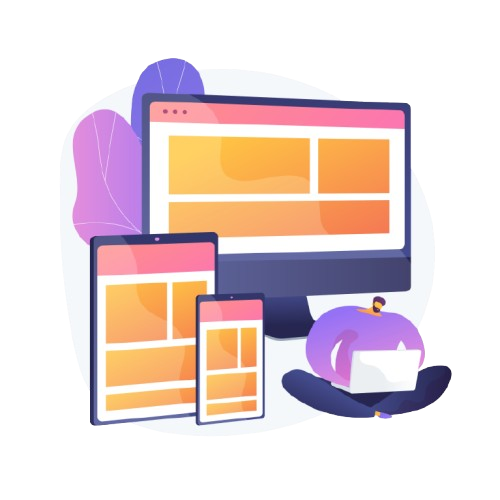 Responsive Website Design Illustration