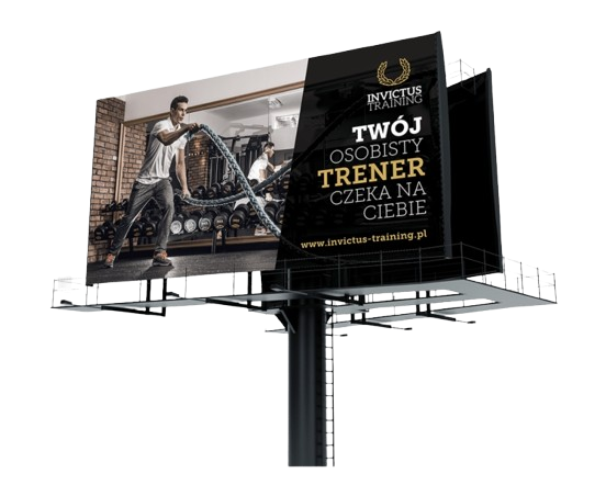 Pole Advertisement Illustration